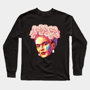 Frida Kahlo Long Sleeve T-Shirt